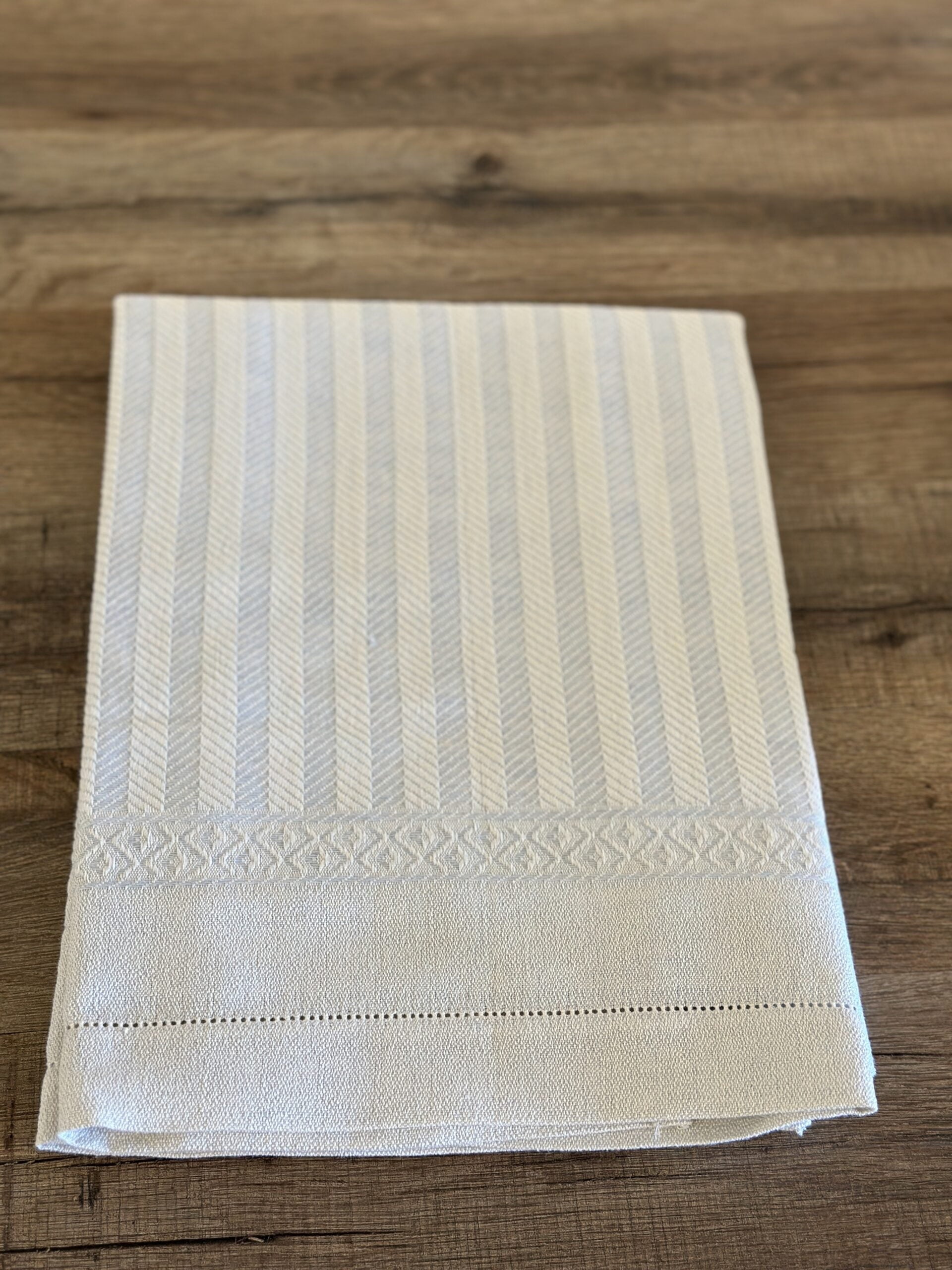 Coppia viso e ospite lino