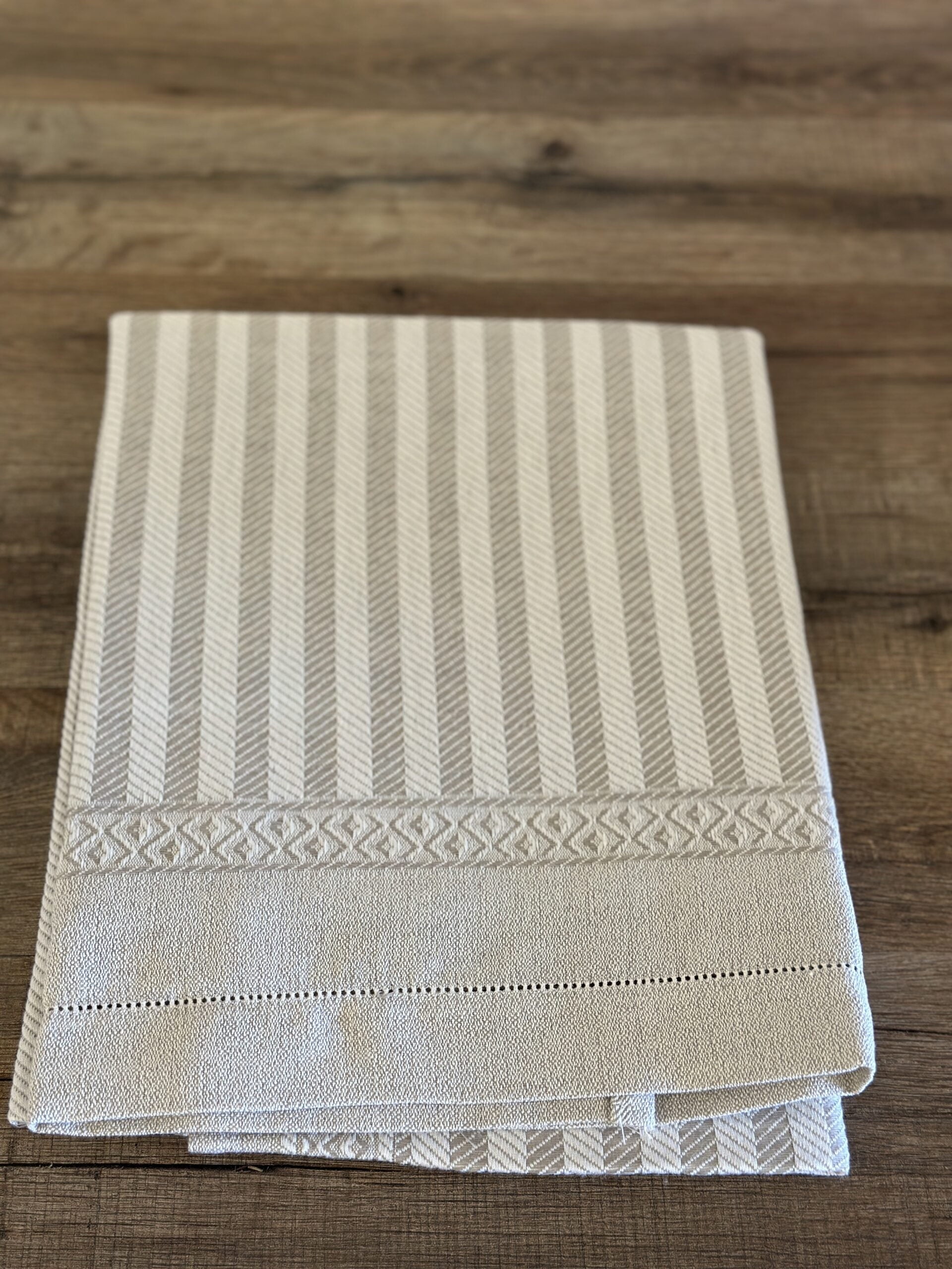 Coppia viso e ospite lino