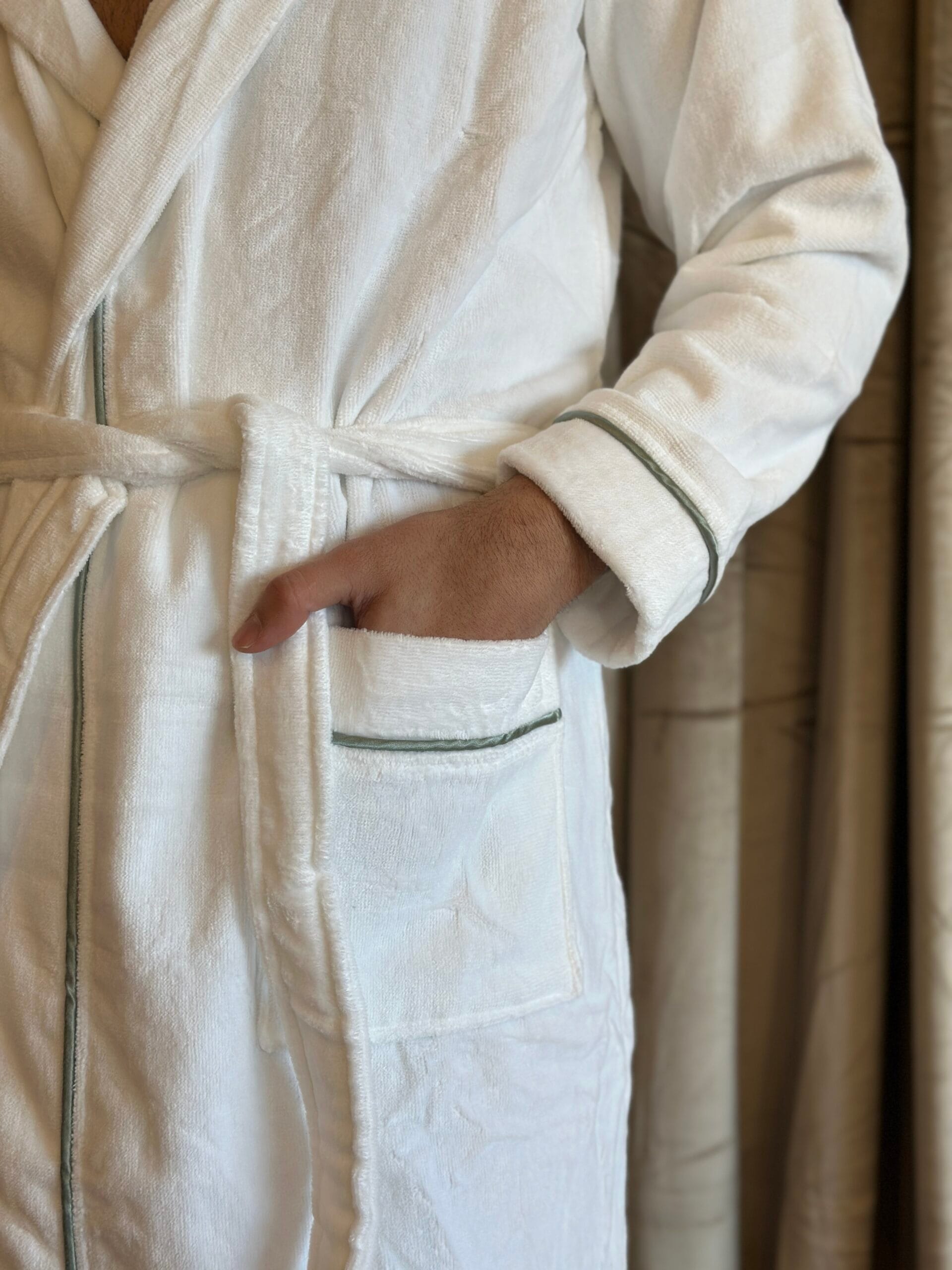 Accappatoio spugna linea bacchetta