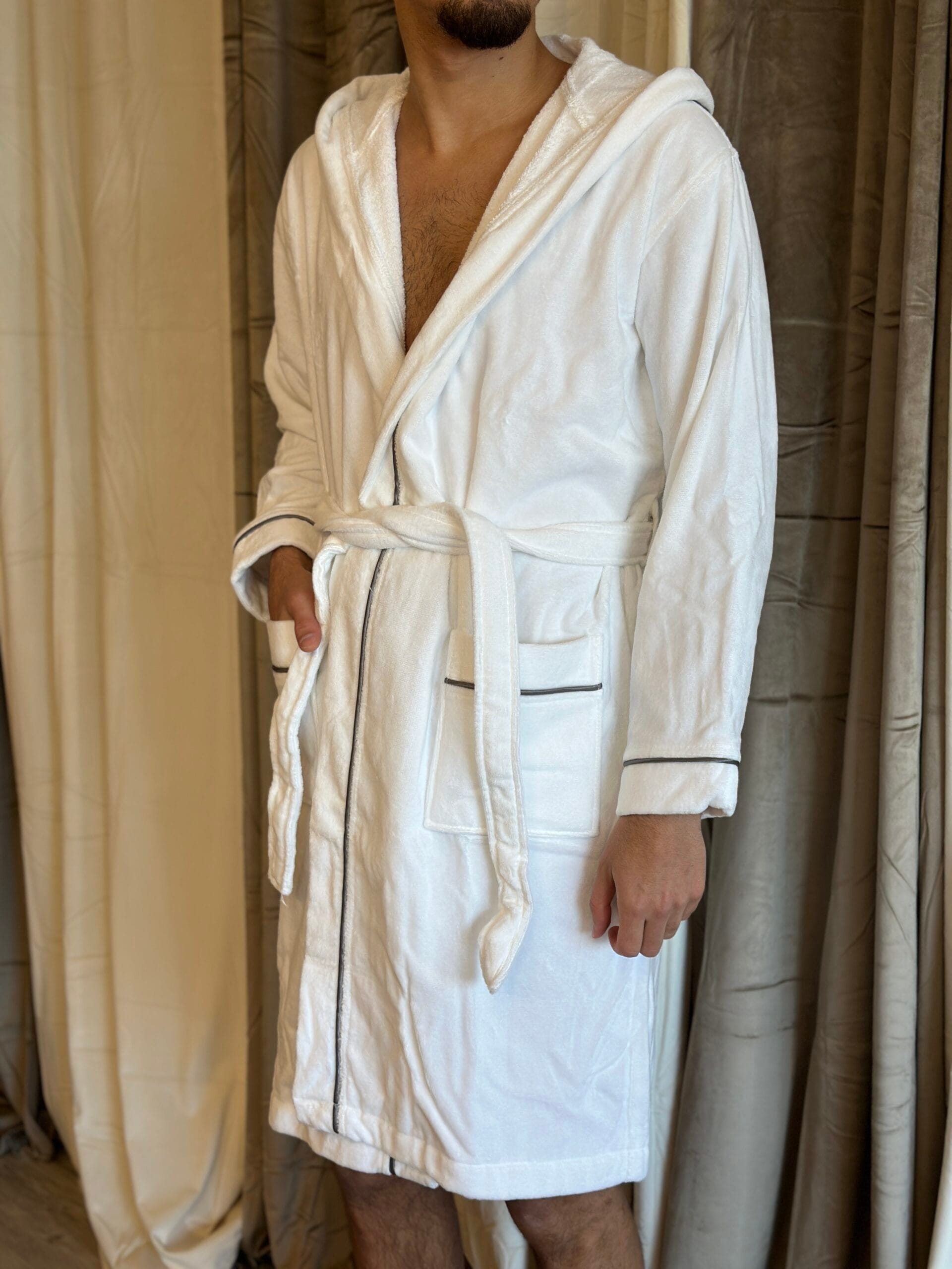 Accappatoio spugna linea bacchetta