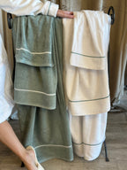 Coppia viso e ospite linea bacchetta