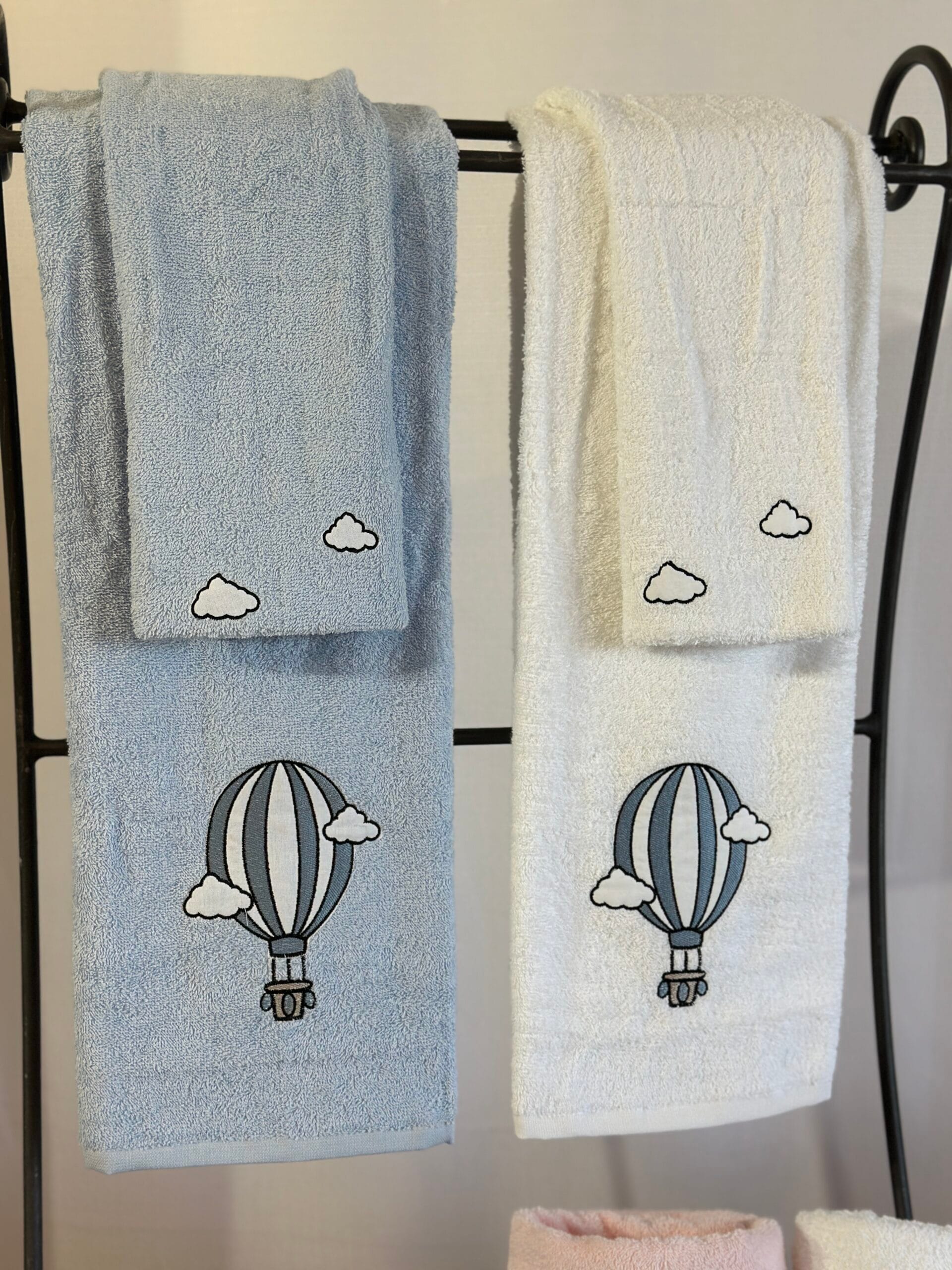 Asciugamani Mongolfiera