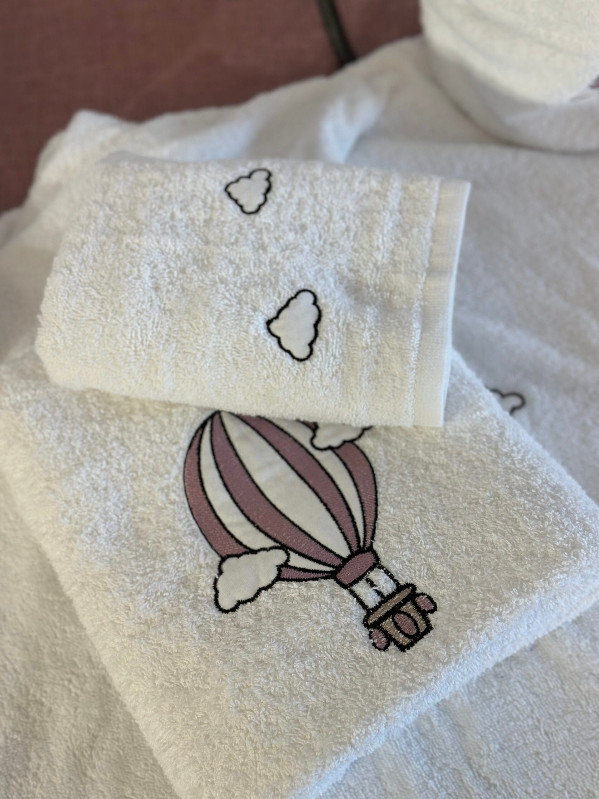 Asciugamani Mongolfiera