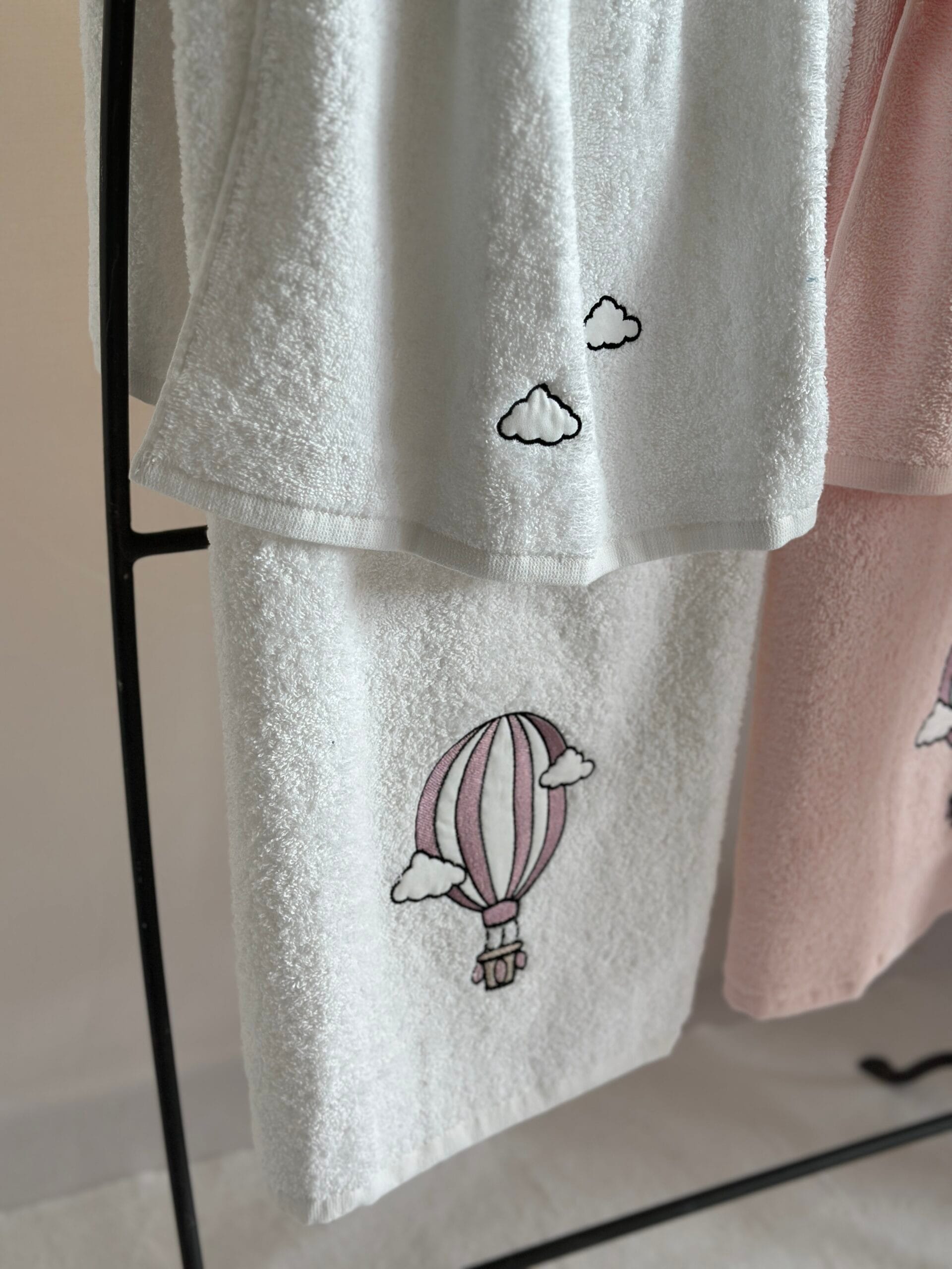 Asciugamani Mongolfiera