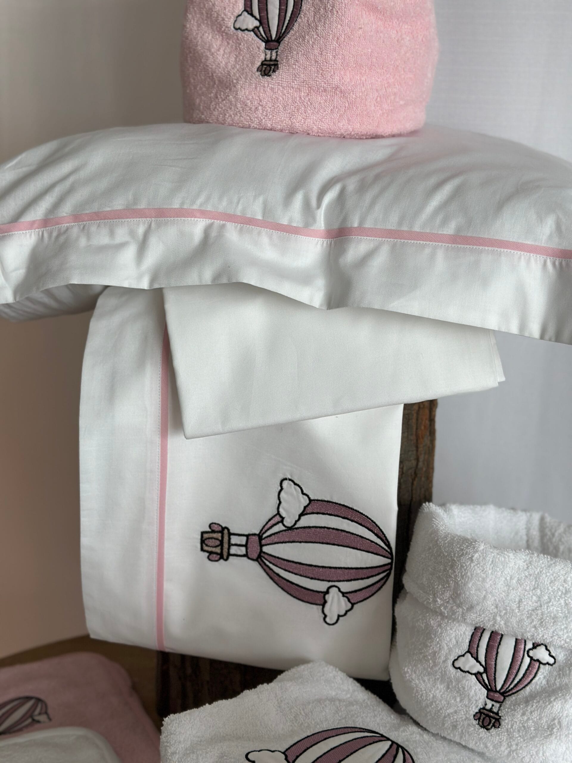 Completo lenzuola mongolfiera