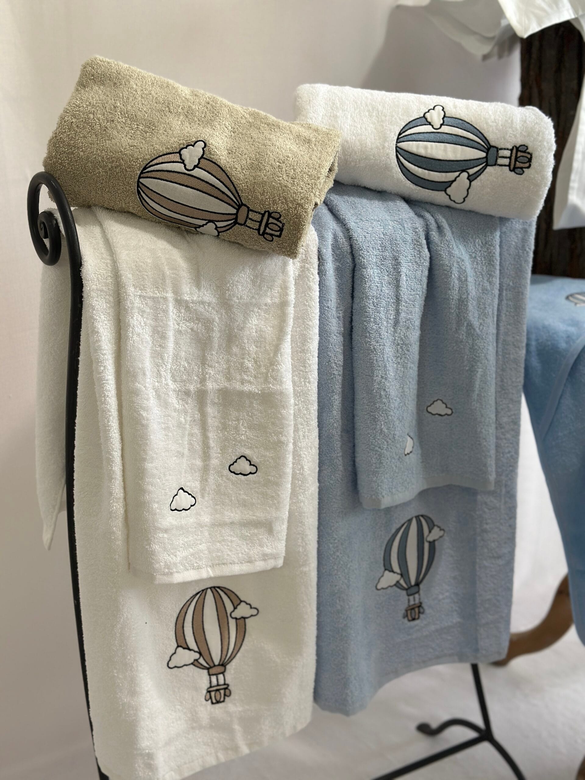 Asciugamani Mongolfiera