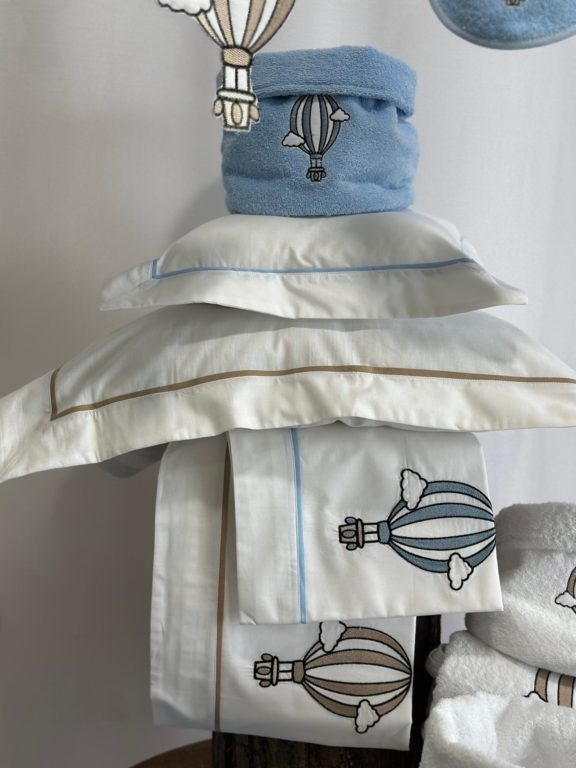 Completo lenzuola mongolfiera