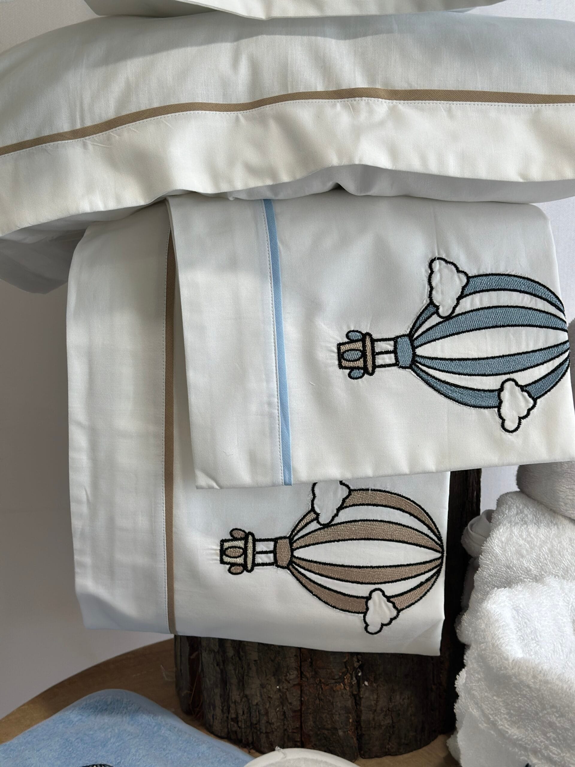 Completo lenzuola mongolfiera