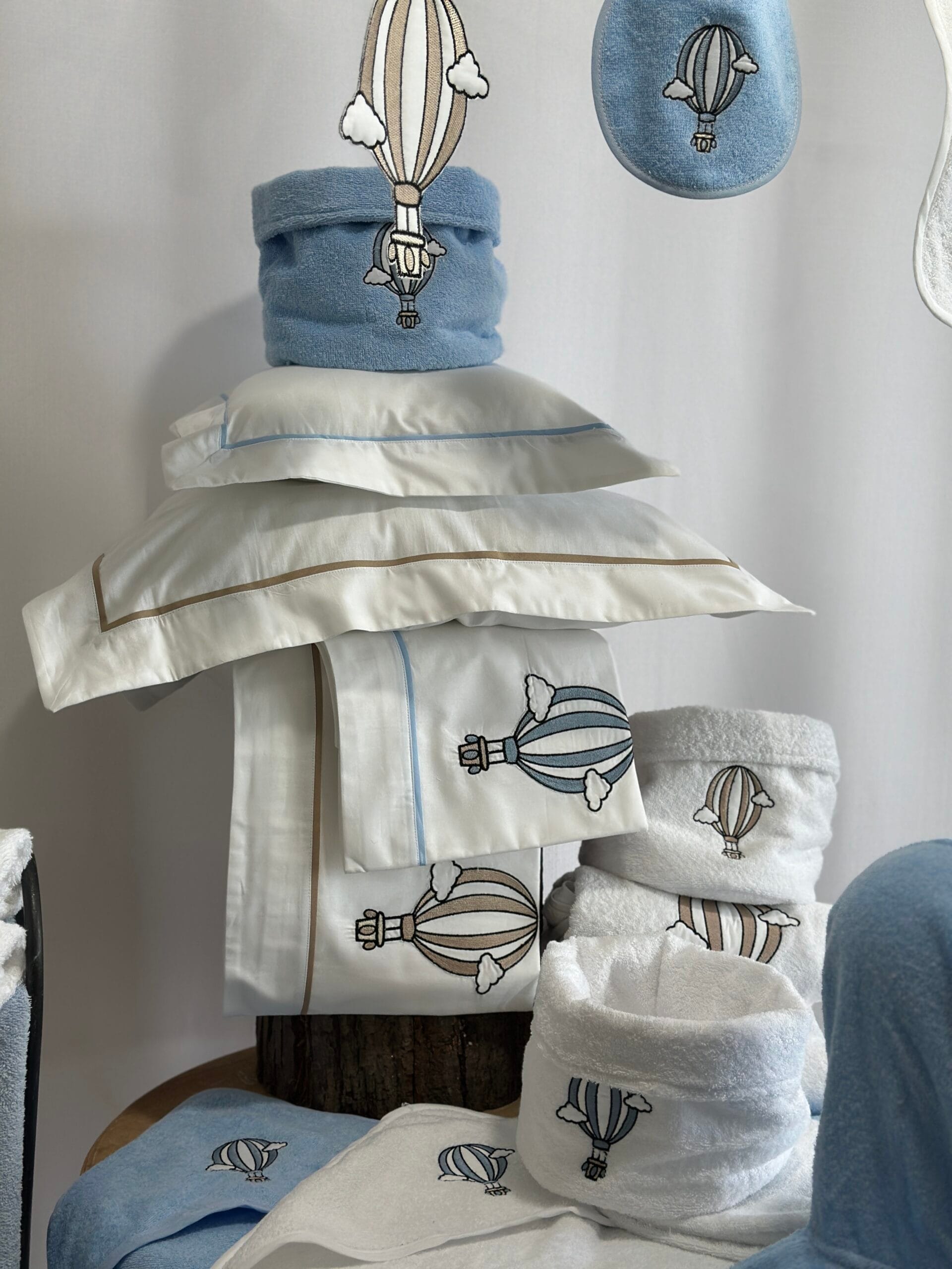 Completo lenzuola mongolfiera