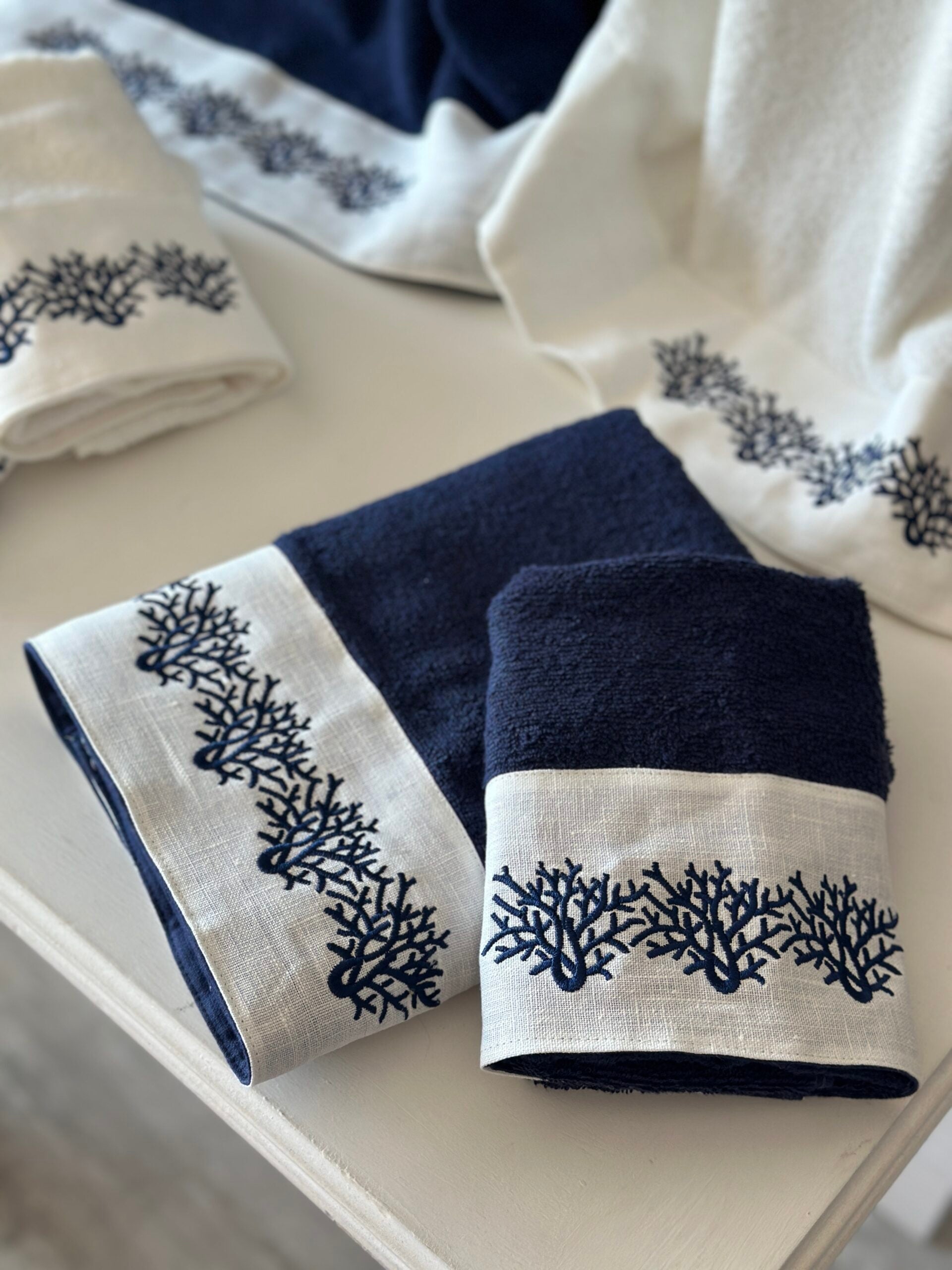 Asciugamani (1+1) corallium