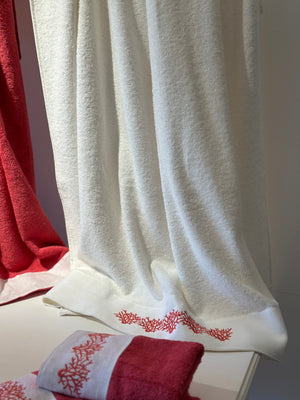 bianco/ corallo rosso