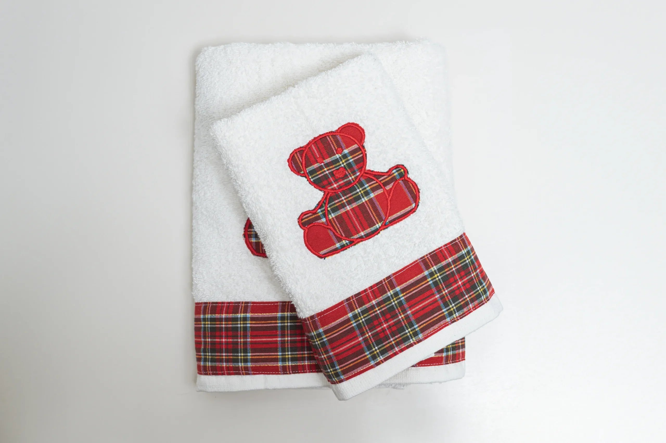 Coppia viso e ospite tartan Dolce Inverno