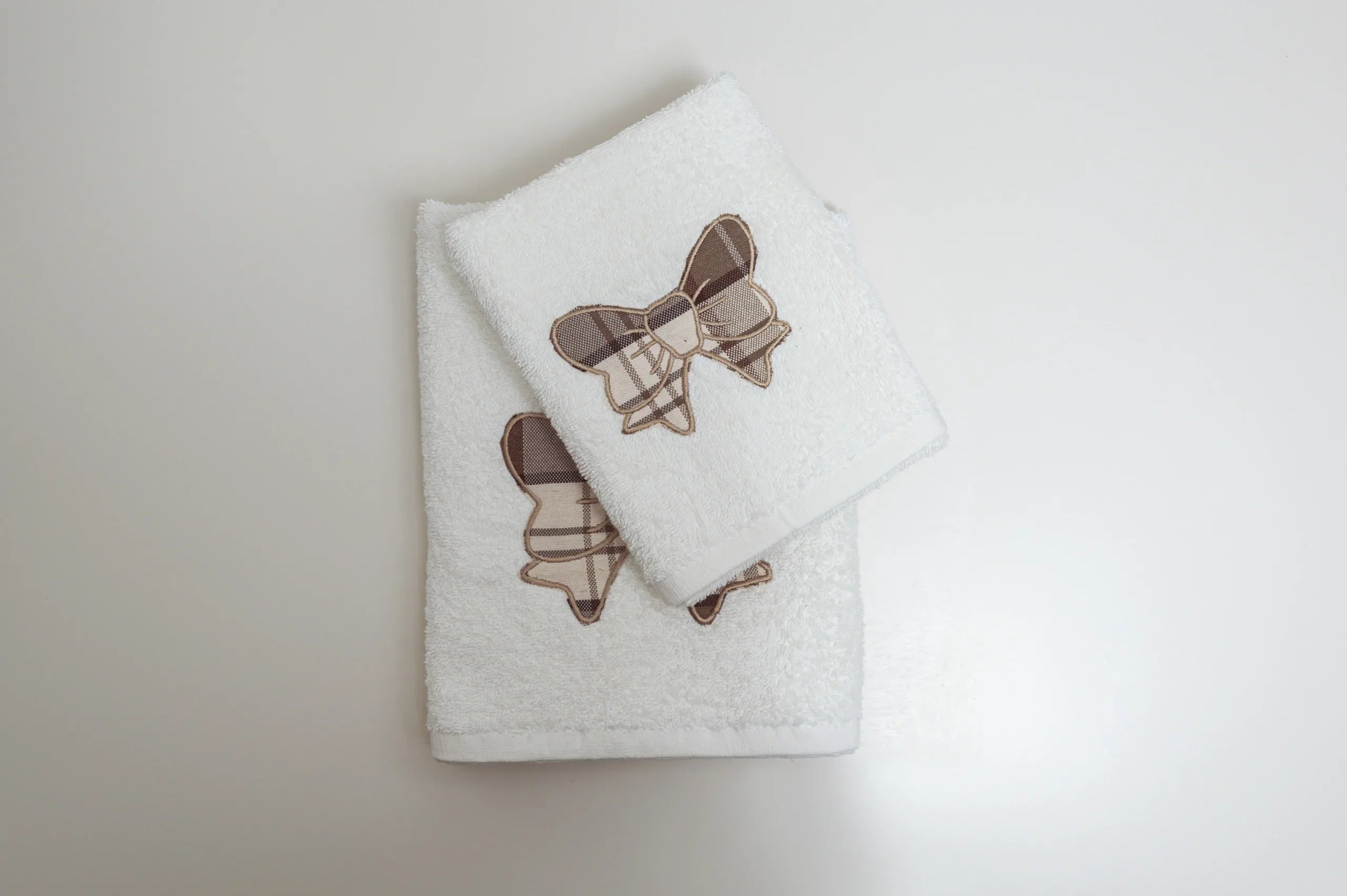 Coppia viso e ospite Natale in Tartan