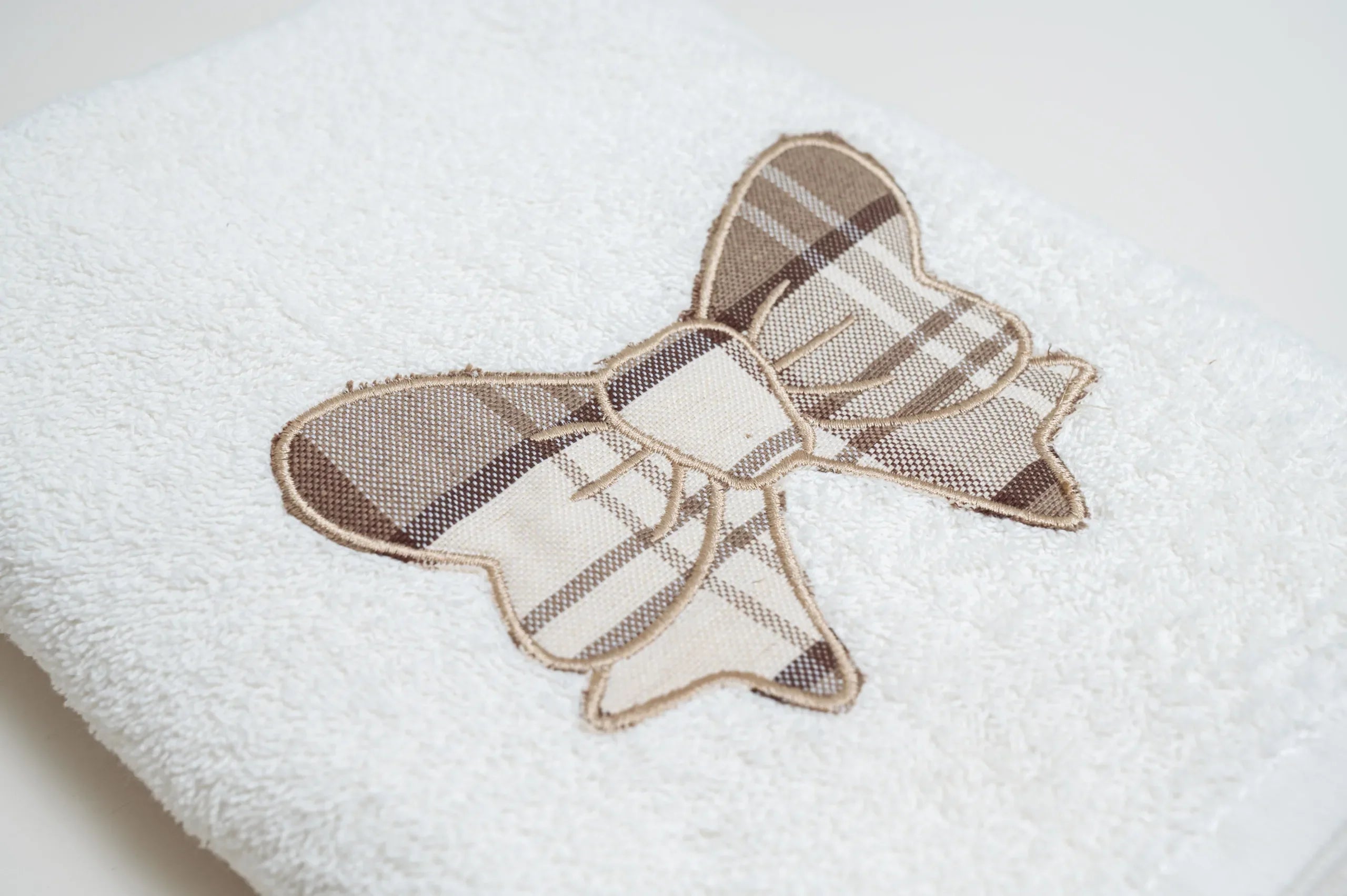 Coppia viso e ospite Natale in Tartan