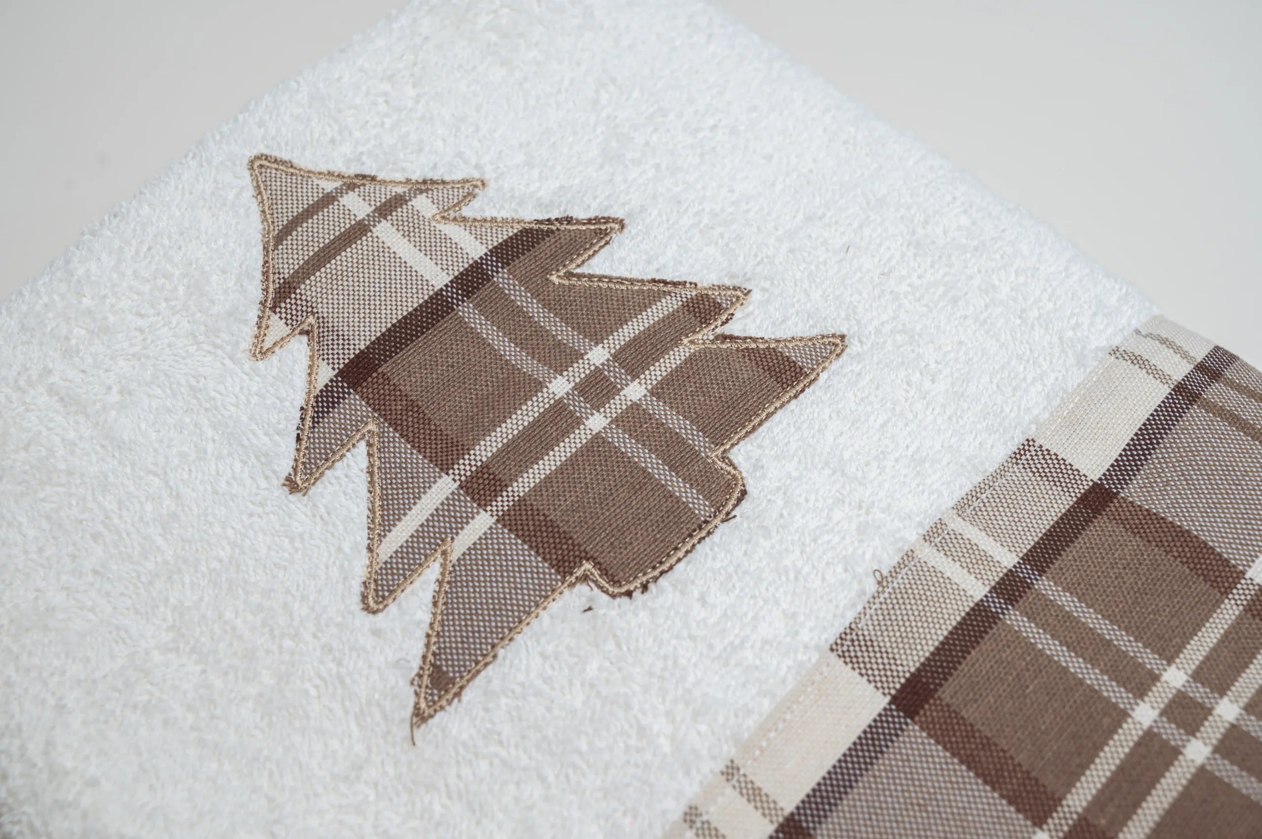 Coppia viso e ospite tartan Dolce Inverno