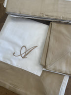 Completo lenzuola balza raso