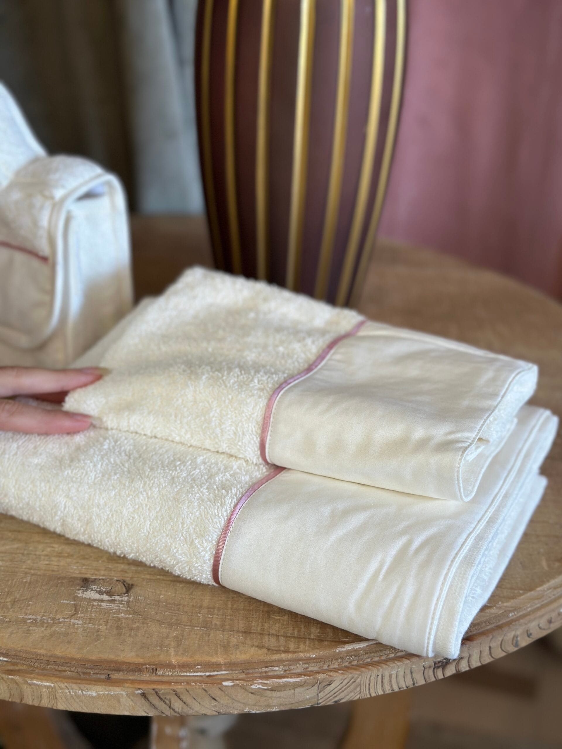 Coppia viso e ospite linea bacchetta