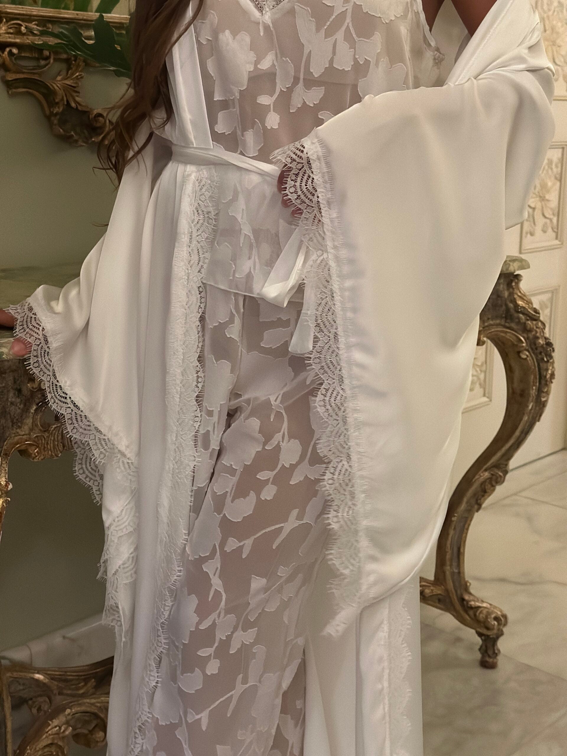 Vestaglia raso Tamara