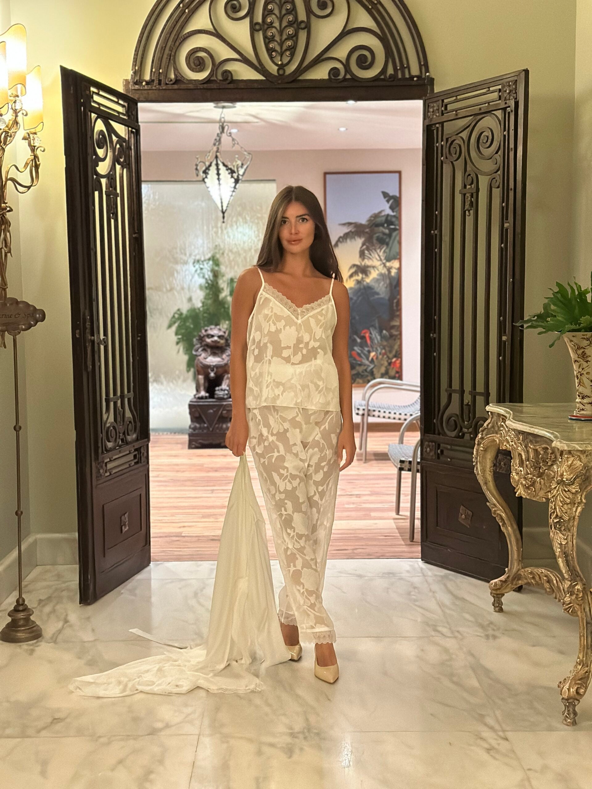 Vestaglia raso Tamara