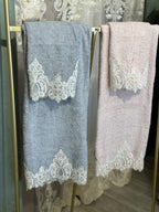 Coppia viso e ospite pizzo Rebrodeire