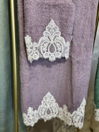 Coppia viso e ospite pizzo Rebrodeire