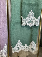 Coppia viso e ospite pizzo Rebrodeire