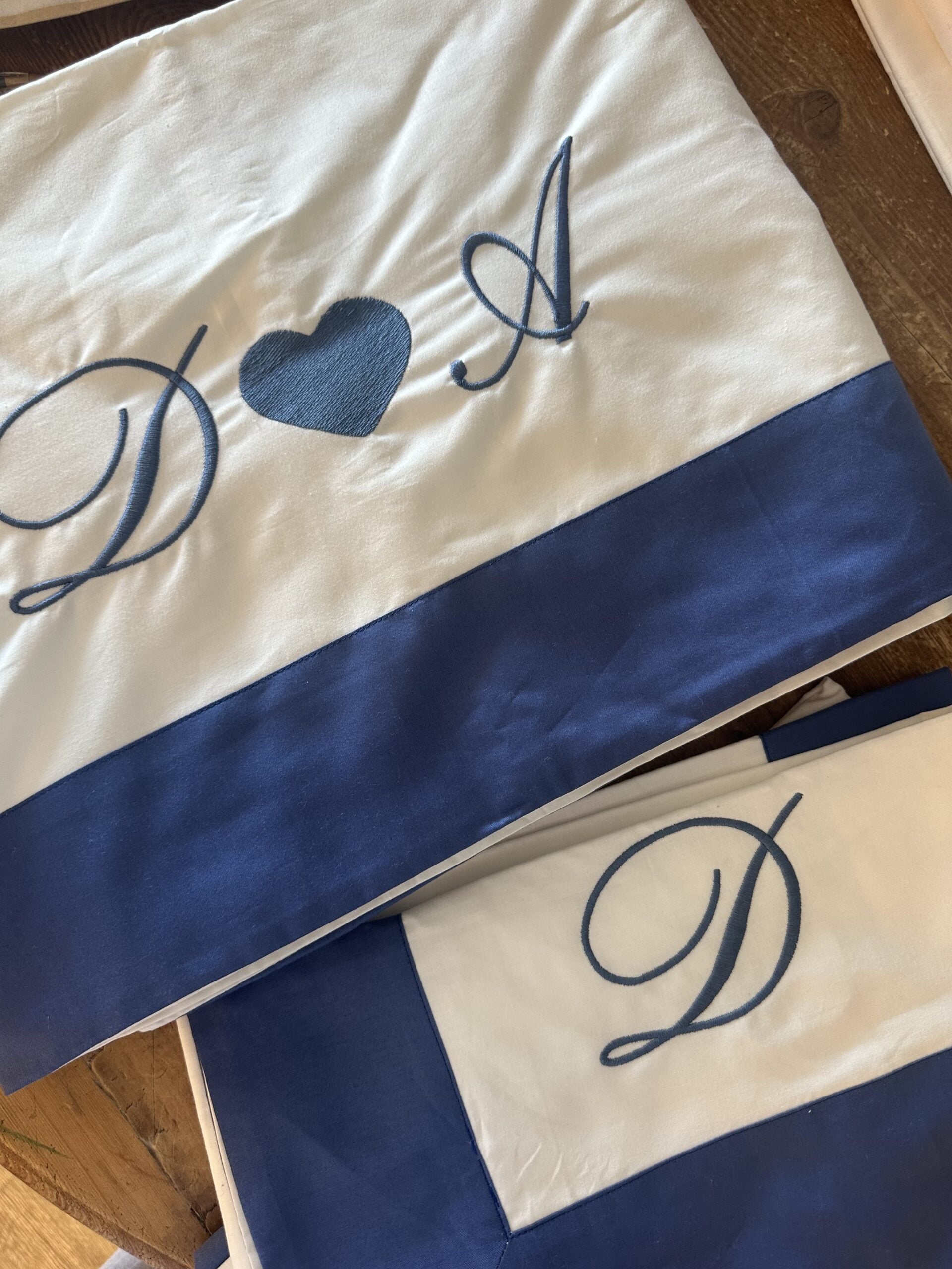 Completo lenzuola balza raso