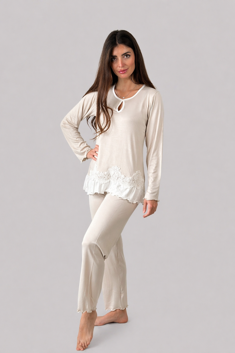 Pigiama-Allegra-beige