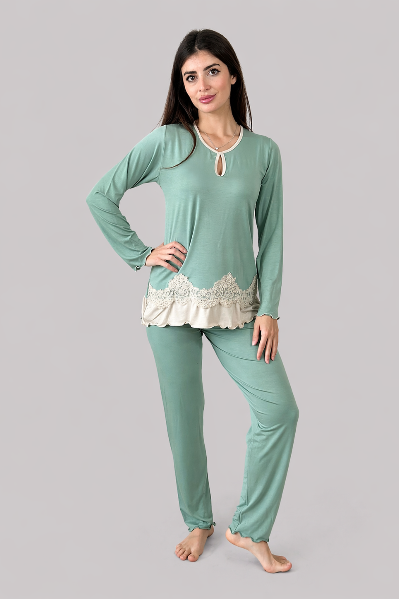 Pigiama-Allegra-verde