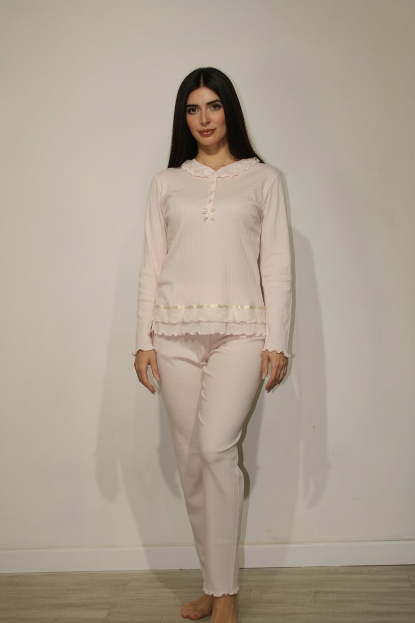 Pigiama-elegance-rosa-intero