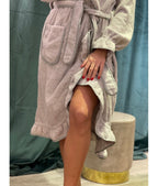 Accappatoio con volant