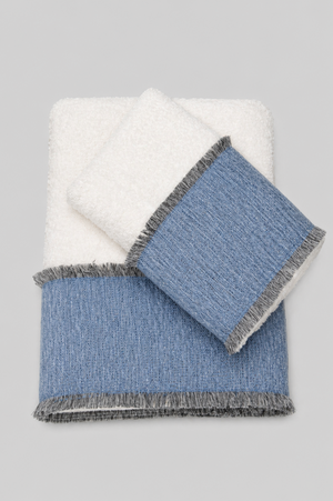 Bianco/balza azzurra