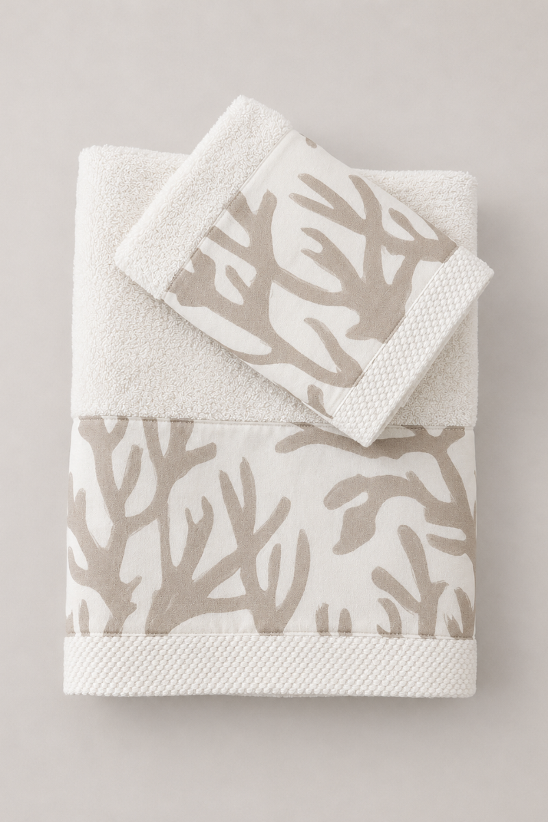 asciugamani-corallo-bianco-beige