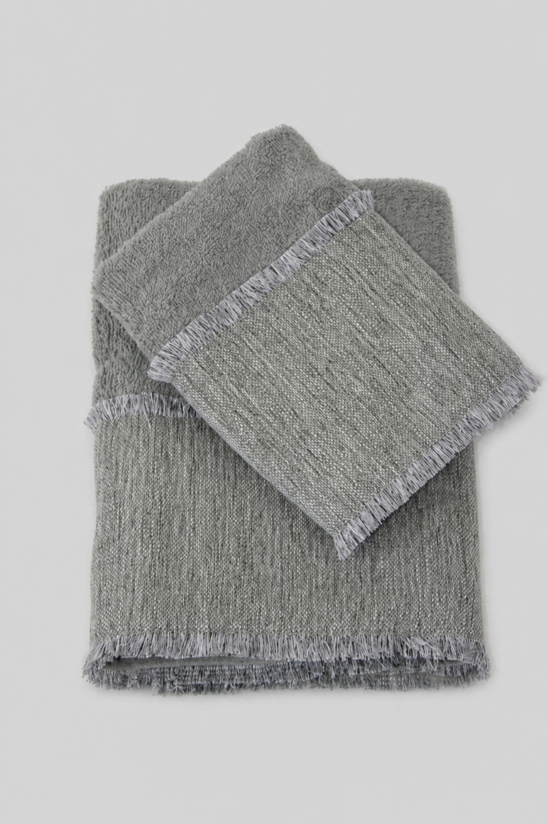asciugamani-verde-grigio