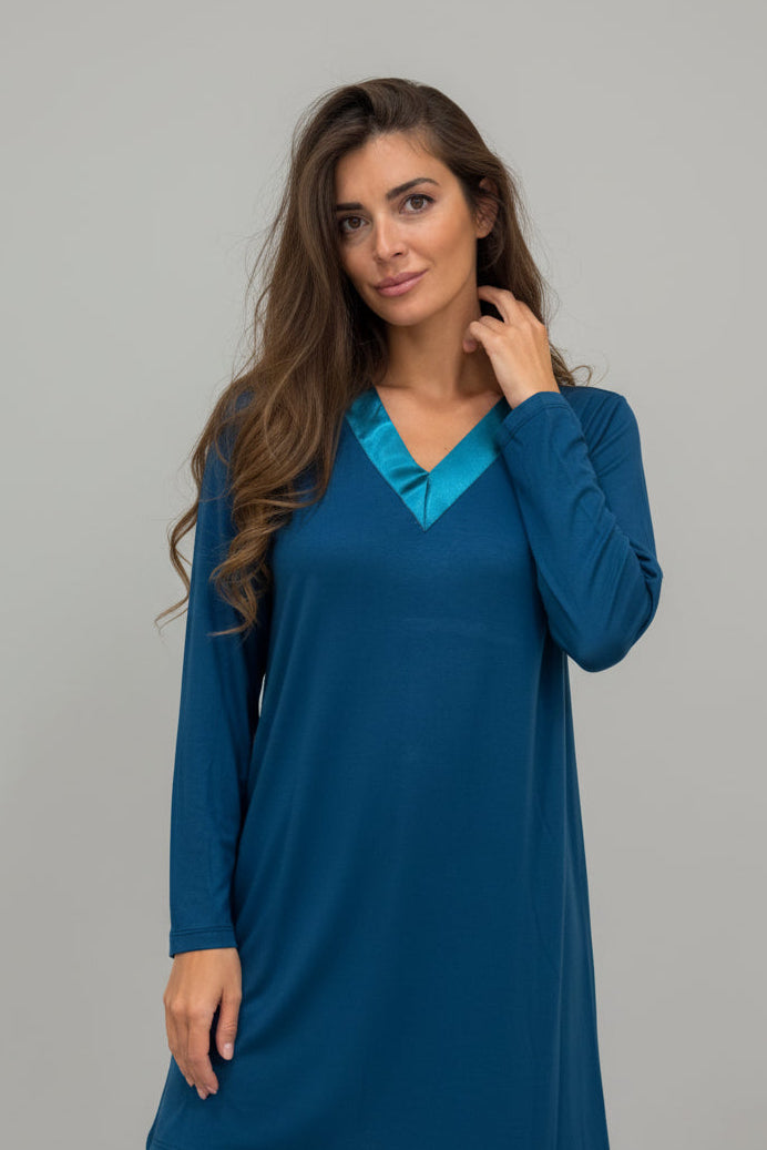 camicia-da-notte-priscilla-blu