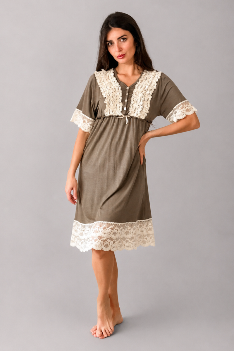 camicia-ninfea-marrone