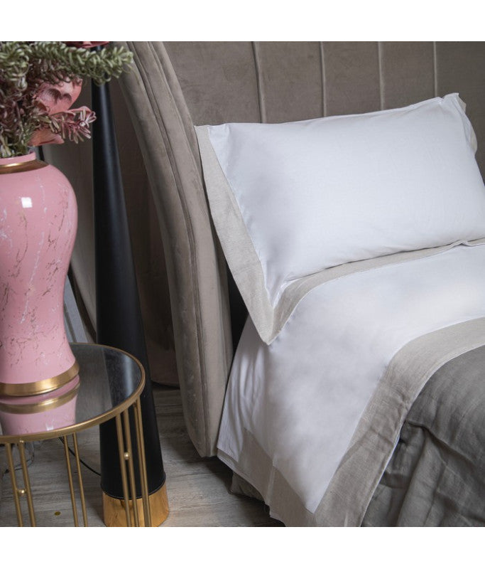 Completo lenzuola balza lino