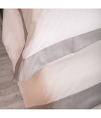 Completo lenzuola balza raso