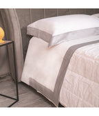 Completo lenzuola balza raso