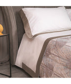 Completo lenzuola balza raso