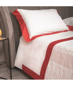 Completo lenzuola balza raso