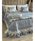 Cuscino arredo in pizzo rebrodè