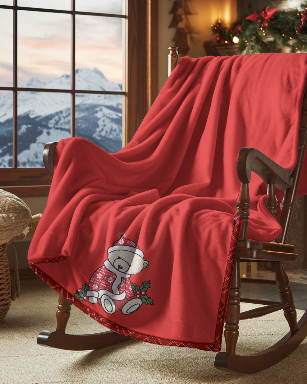 Plaid Nuvola Natalizia