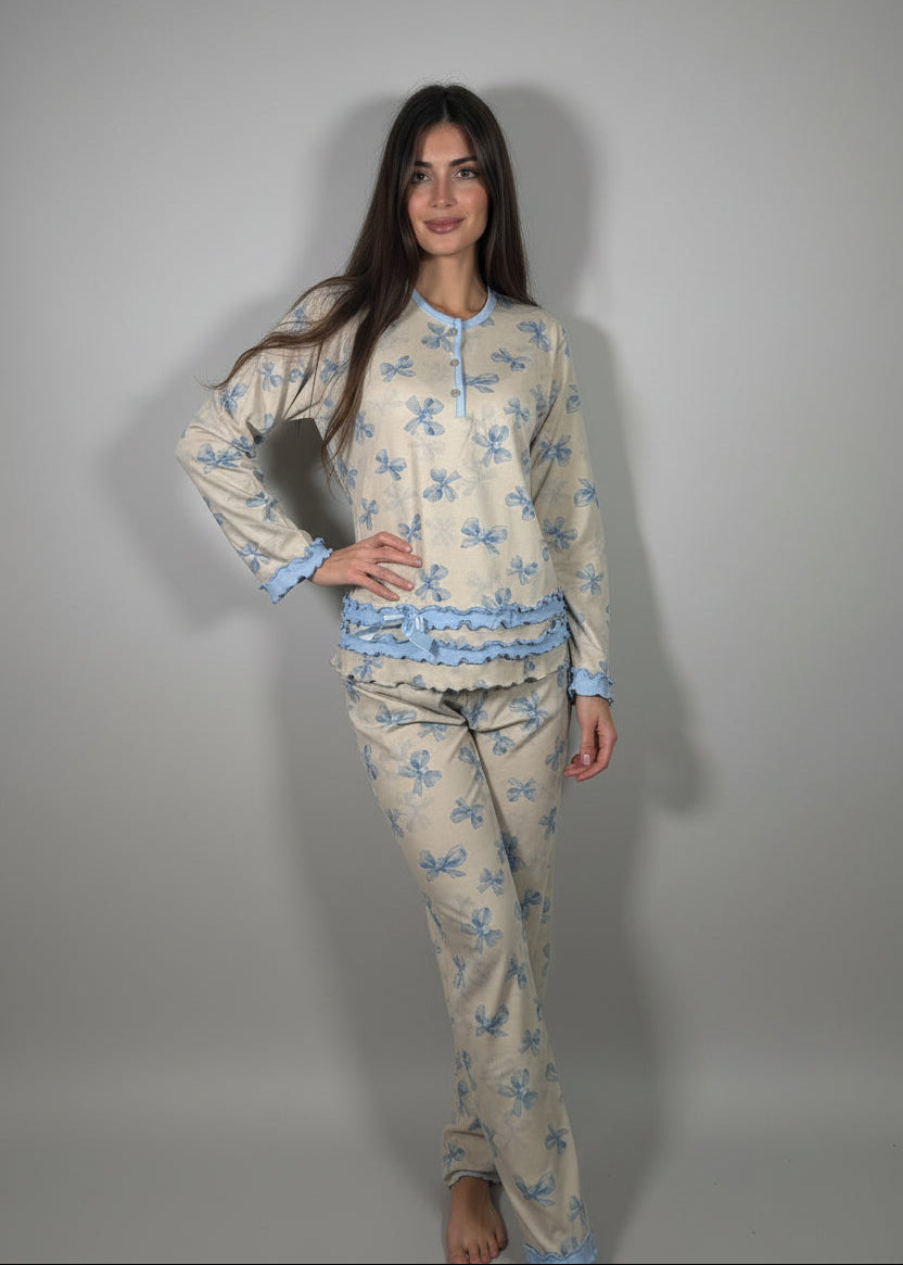 pigiama-fiocco-fantasia-azzurro