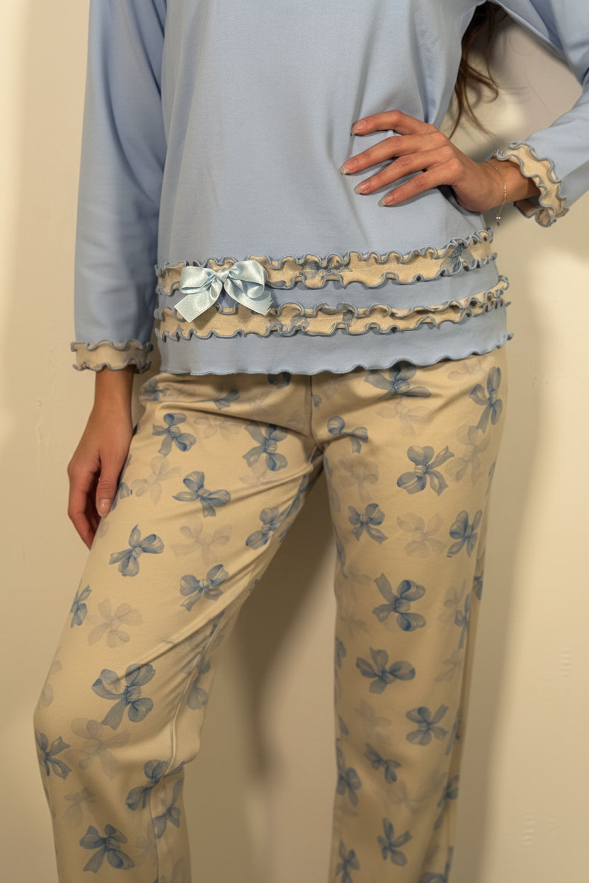 pigiama-fiocco-unita-azzurro-dettagli