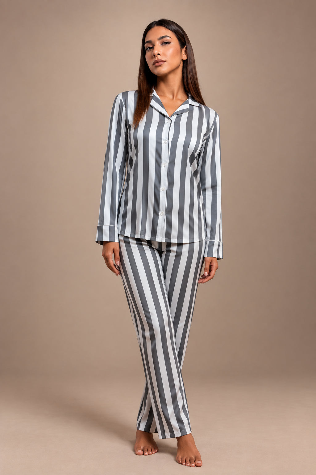 pigiama-righette-grigio