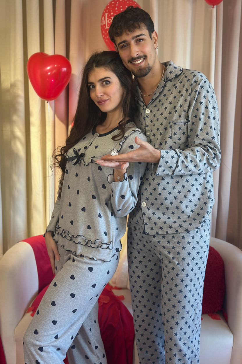 pigiama-stelline-e-cuoricini-coppia